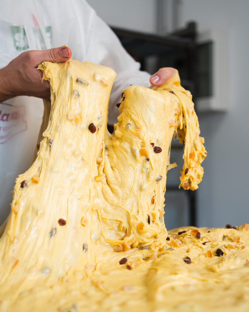 impasto lievito madre panettone mulara