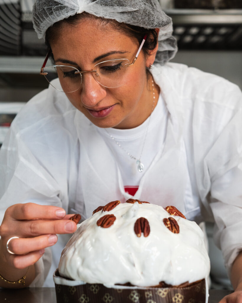 panettone fichi e noci pecan panificio mulara
